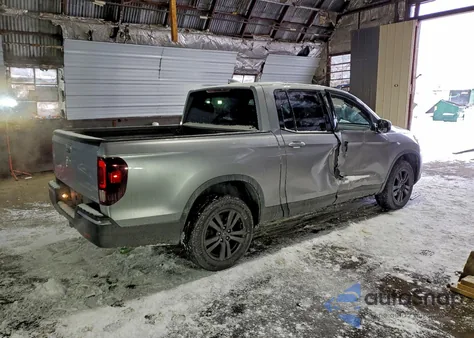 2019 Honda Ridgeline Sport from USA, damaged, VIN 5FPYK3F15KB047292